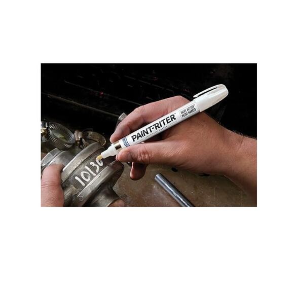 NWT Markal 96832 Paint-Riter Valve Action Paint Marker 1/8 Bullet Tip,Pack of 12 - Picture 5 of 6